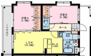 バリフォレスト吉村の物件間取画像